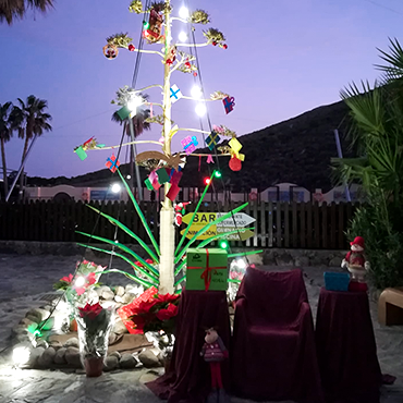 Camping Los Escullos enciende la Navidad en el puente de diciembre